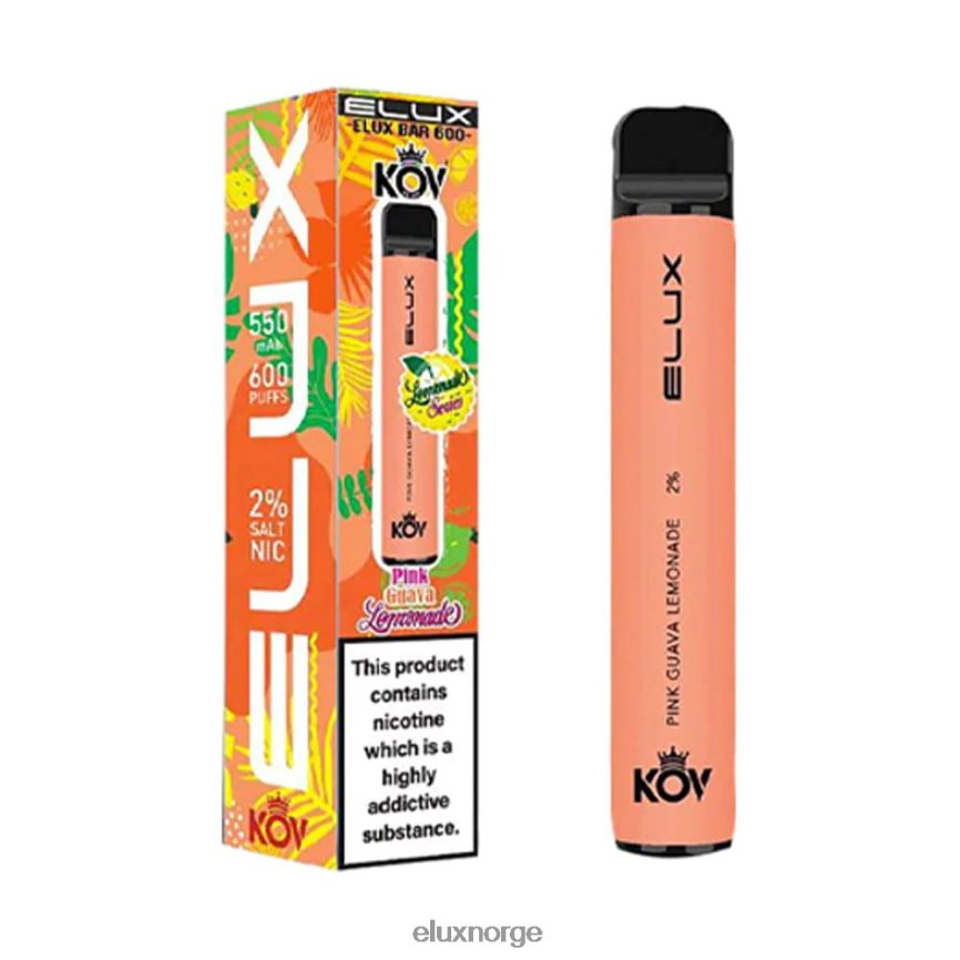 Elux Oslo | Elux Bar lemonade serien engangs vape rosa guava limonade H26H48106