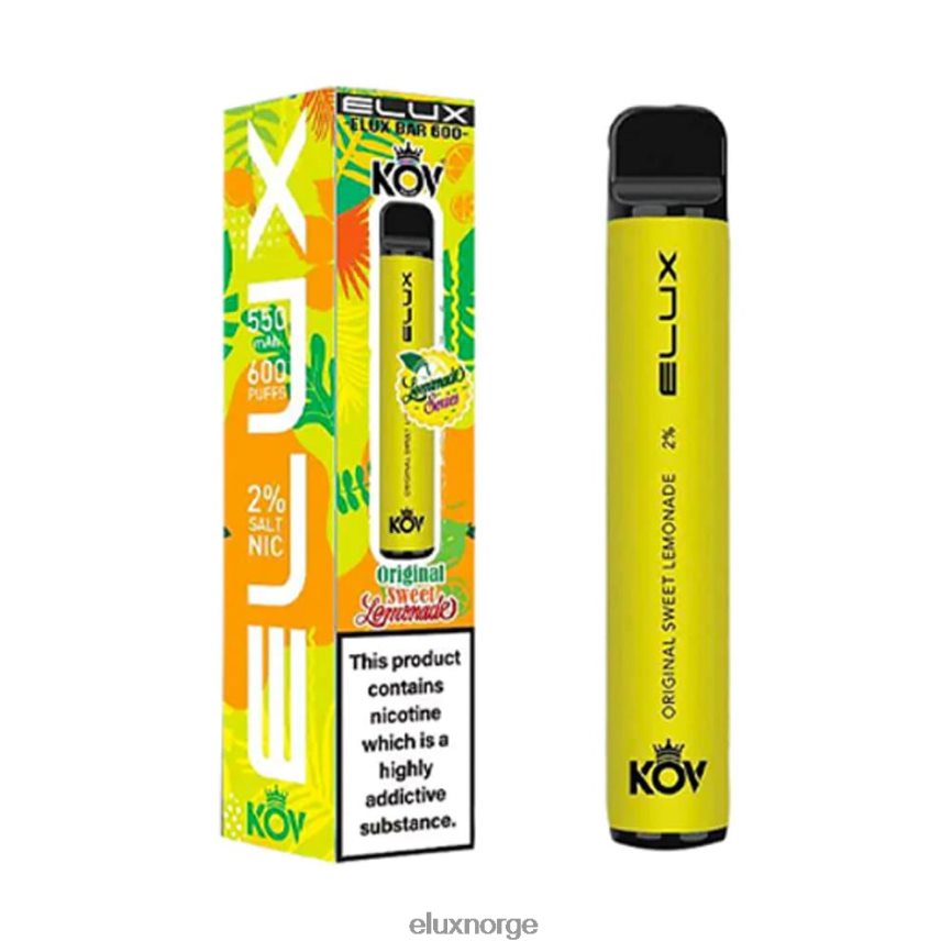 Elux Vape Disposable | Elux Bar Lemonade Series original engangsvape søt limonade H26H488