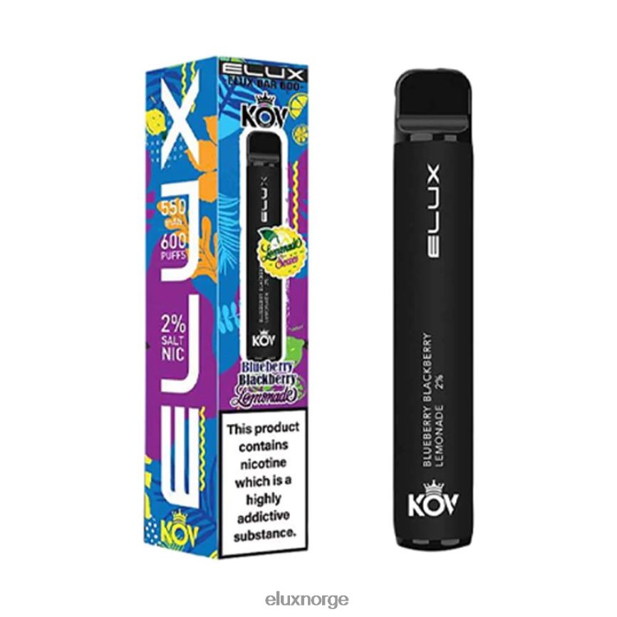 Elux Vape Norge | Elux Bar lemonade serien engangs vape blåbær bjørnebær limonade H26H48105