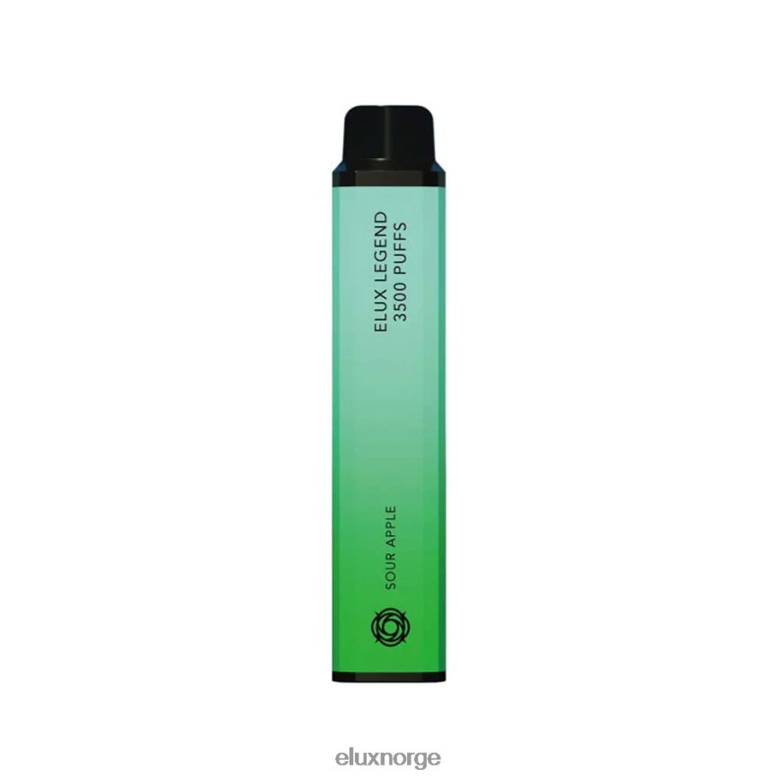 Elux Website Norge | Elux Legend 3500 puffs engangsvape surt eple H26H4881