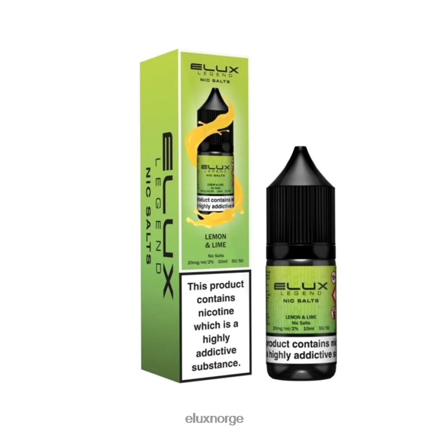 Elux Norge | Elux Legend fint salt 10ml sitron lime H26H4814
