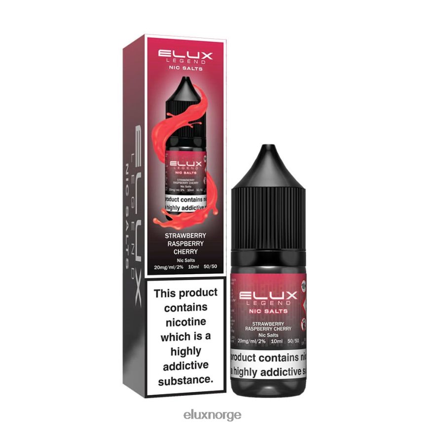 Elux Vape Amazon | Elux Legend fint salt 10ml jordbær bringebær kirsebær H26H4872