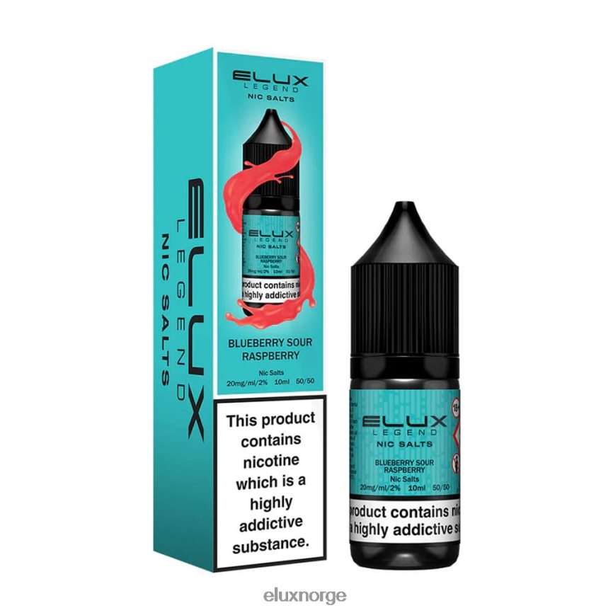 Elux Vape Amazon | Elux Legend fint salt 10ml nic salt blåbær sur bringebær 10ml H26H4842