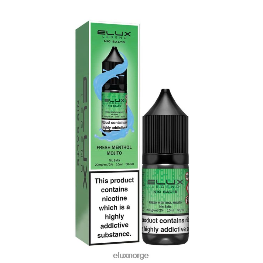 Elux Vape Flavours | Elux Legend fint salt 10ml fersk mentol mojito H26H4869